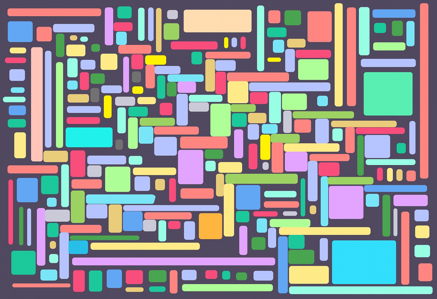 Dane Albert, Color Bars #5 Night, 2023
Enamel on aluminum (Concept) © Dane Albert, 48 x 72 in. (121.9 x 182.9 cm)
Series of colored lines and shapes in multiple configurations
DA.2023.bars-005-night