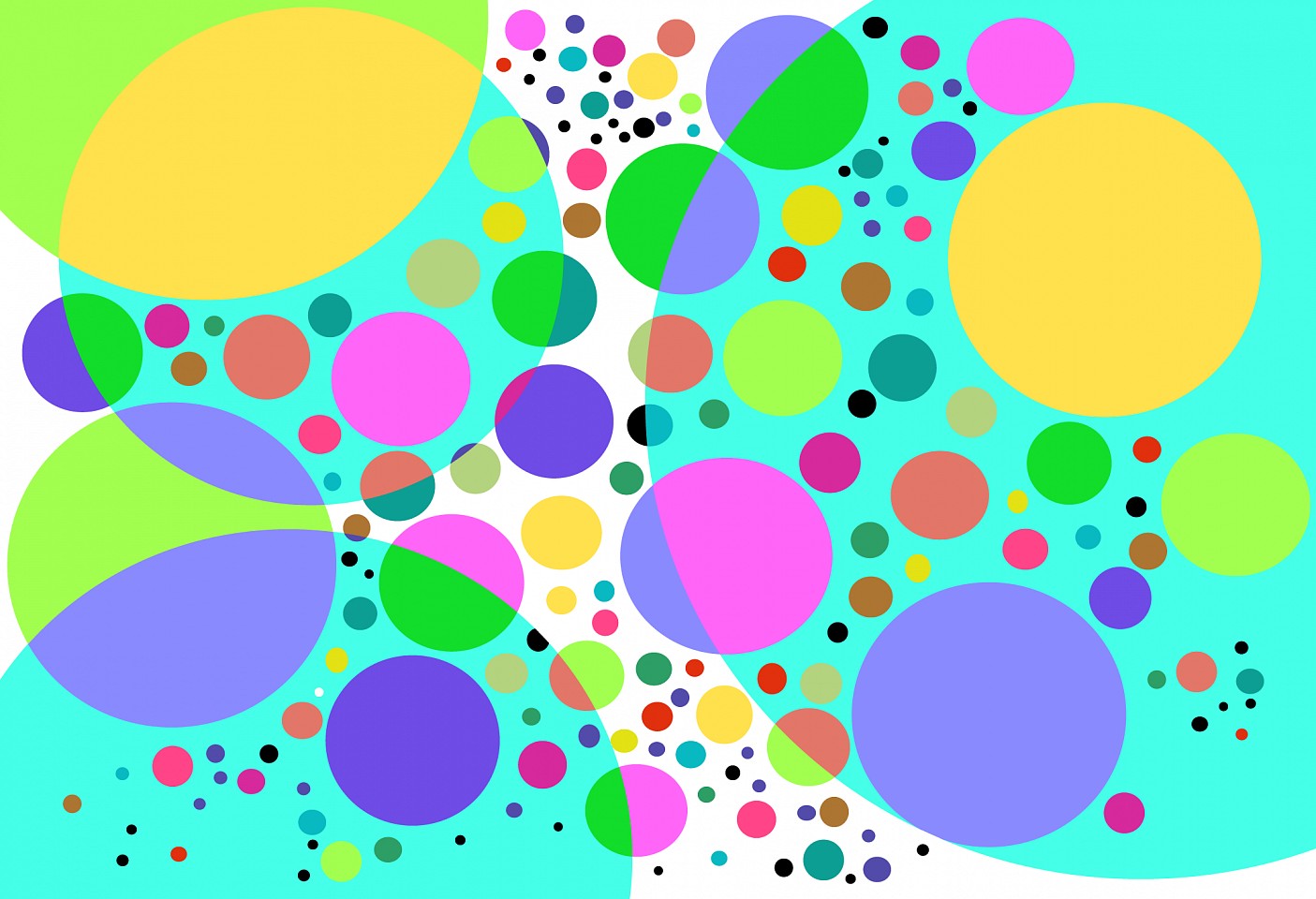 Dane Albert, Circles #20, 2023
Enamel on aluminum (Concept) © Dane Albert, 48 x 72 in. (121.9 x 182.9 cm)
Series of colored lines and shapes in multiple configurations
DA.2023-020