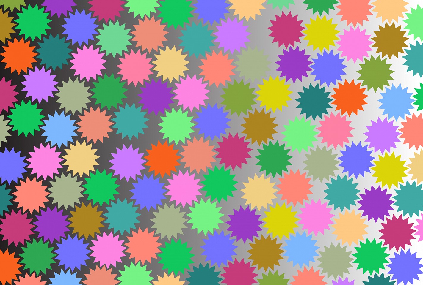 Dane Albert, Color Stars #6 Reverse, 2023
Enamel on aluminum (Concept) © Dane Albert, 48 x 72 in. (121.9 x 182.9 cm)
Series of colored lines and shapes in multiple configurations
DA.2023.stars-006-reverse