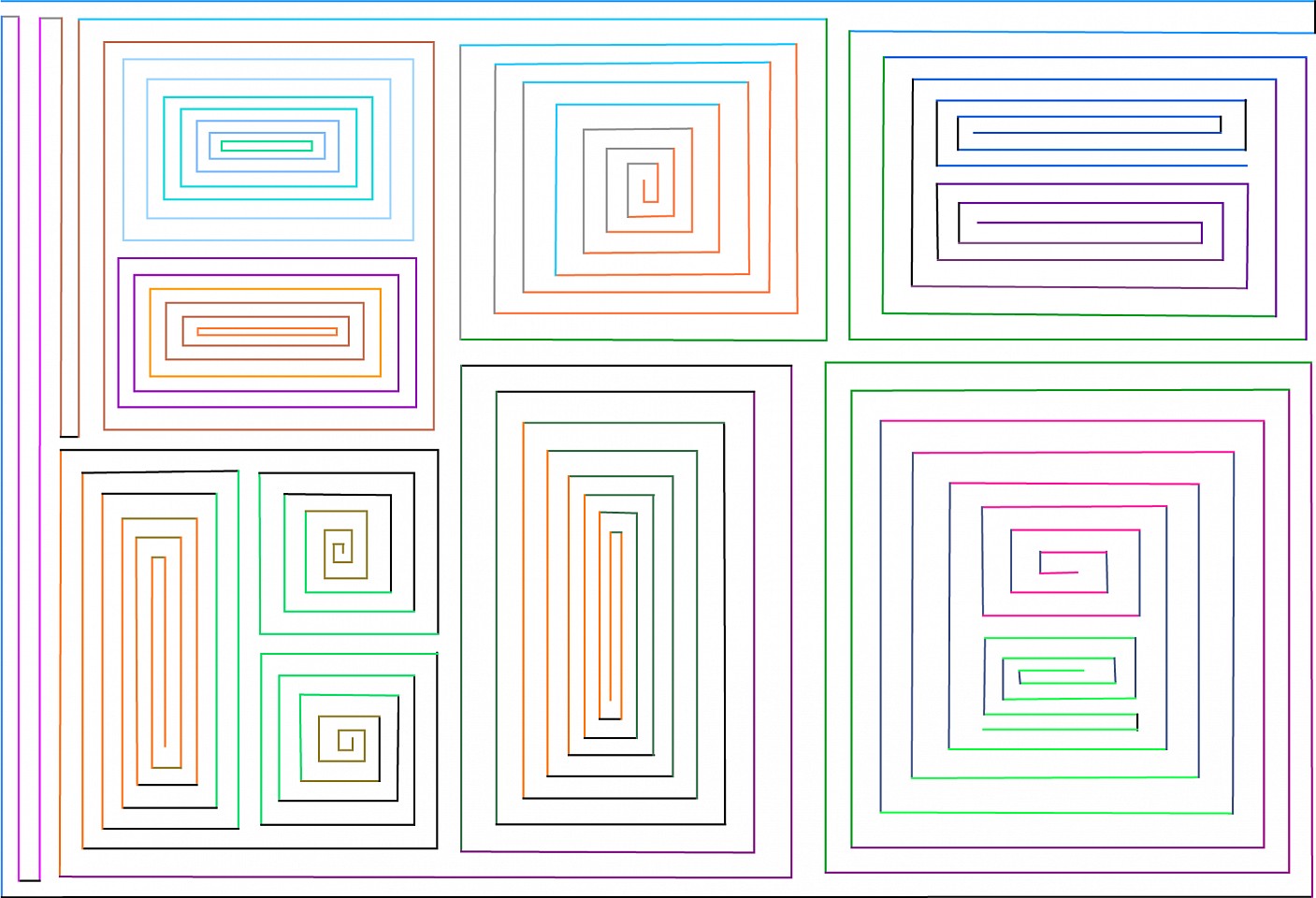 Dane Albert, Color Sticks #7, 2023
Enamel on aluminum (Concept) © Dane Albert, 48 x 72 in. (121.9 x 182.9 cm)
Series of colored lines and shapes in multiple configurations
DA.2023.sticks-007