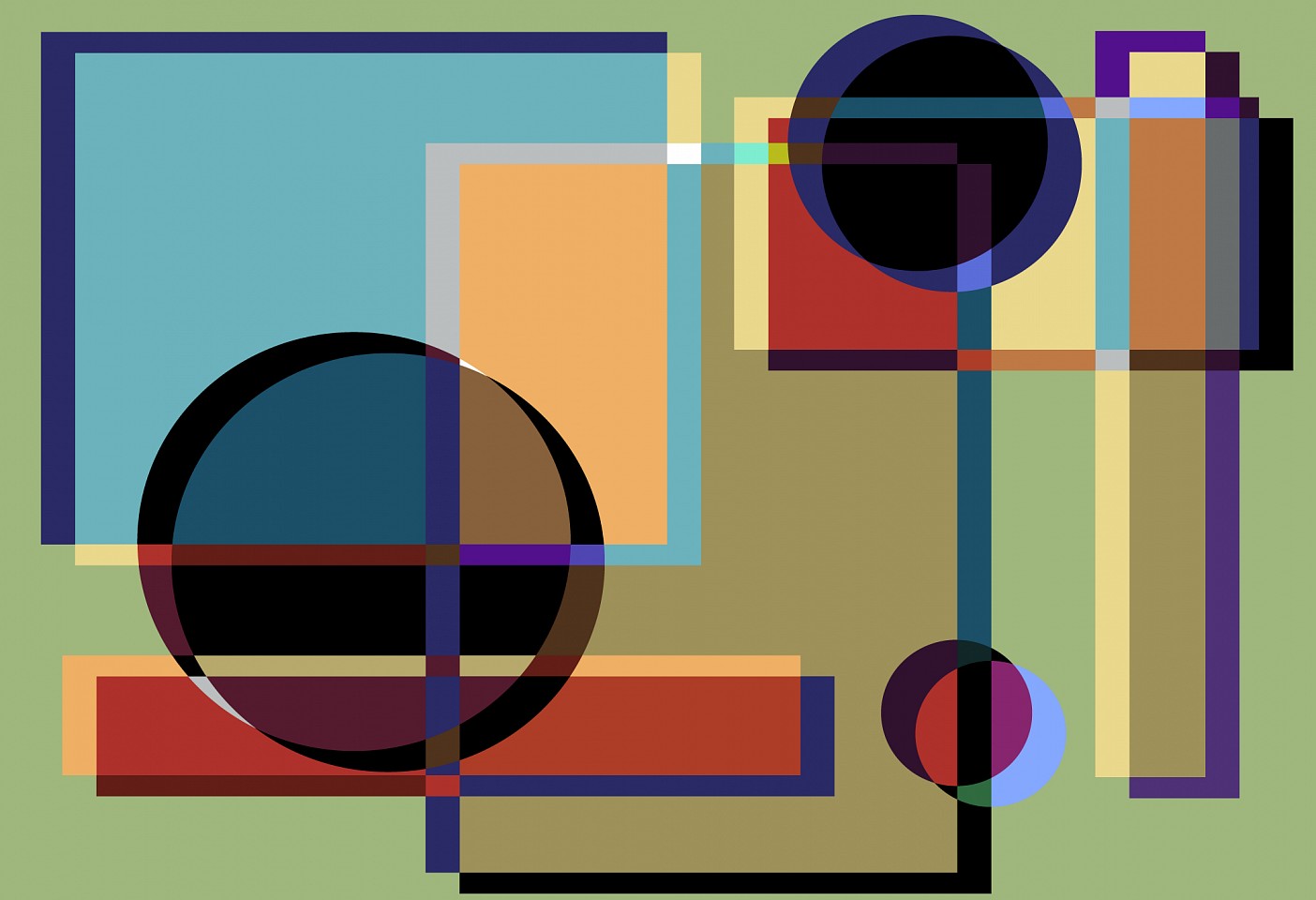Dane Albert, Shapes #2, 2023
Enamel on aluminum (Concept) © Dane Albert, 48 x 72 in. (121.9 x 182.9 cm)
Series of colored lines and shapes in multiple configurations
DA.2023.shapes-002