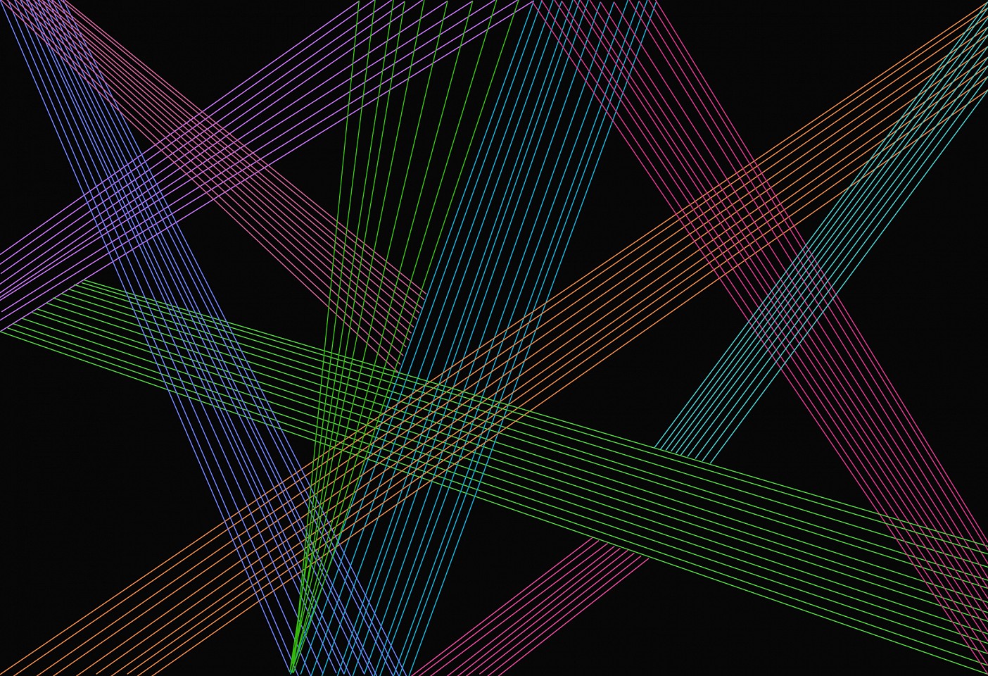 Dane Albert, Color Sticks #11, 2023
Enamel on aluminum (Concept) © Dane Albert, 48 x 72 in. (121.9 x 182.9 cm)
Series of colored lines and shapes in multiple configurations
DA.2023.sticks-011