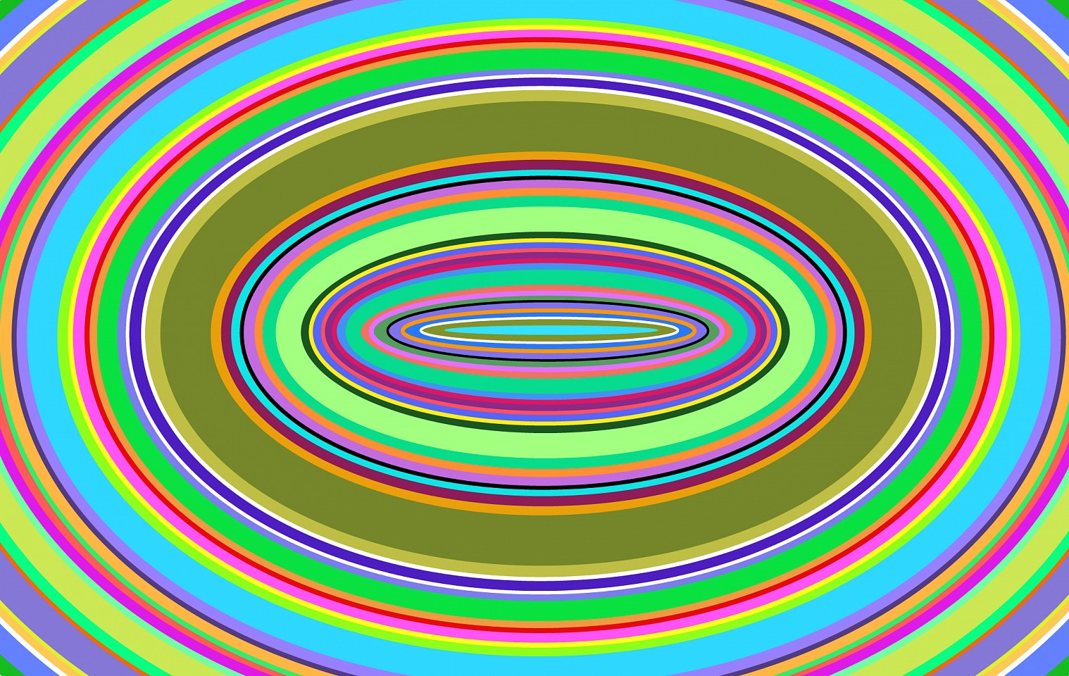 Dane Albert, Circles #27 Full, 2023
Enamel on aluminum (Concept) © Dane Albert, 48 x 72 in. (121.9 x 182.9 cm)
Series of colored lines and shapes in multiple configurations
DA.2023-027-full