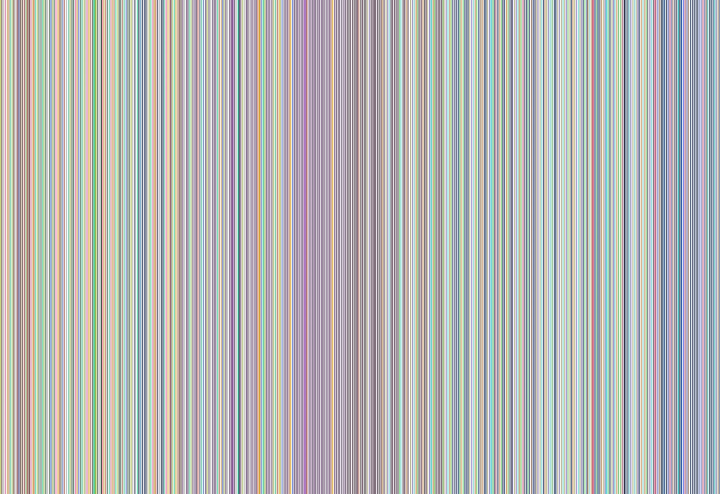 Dane Albert, Color Sticks #12 Day, 2023
Enamel on aluminum (Concept) © Dane Albert, 48 x 72 in. (121.9 x 182.9 cm)
Series of colored lines and shapes in multiple configurations
DA.2023.sticks-012-day