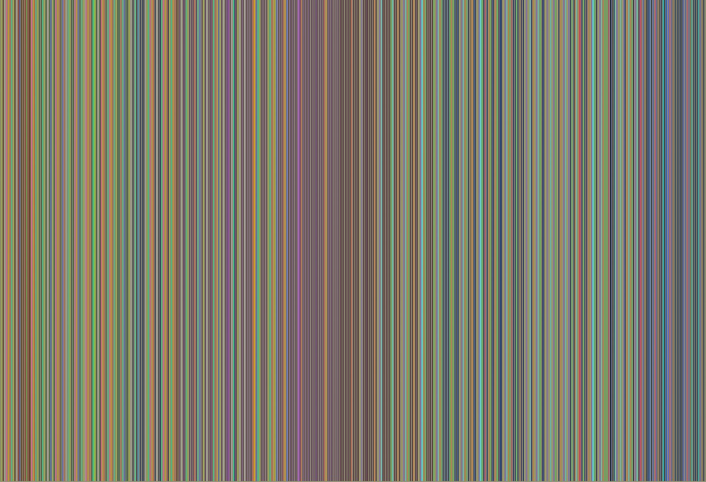 Dane Albert, Color Sticks #12 Dusk, 2023
Enamel on aluminum (Concept) © Dane Albert, 48 x 72 in. (121.9 x 182.9 cm)
Series of colored lines and shapes in multiple configurations
DA.2023.sticks-012-dusk
