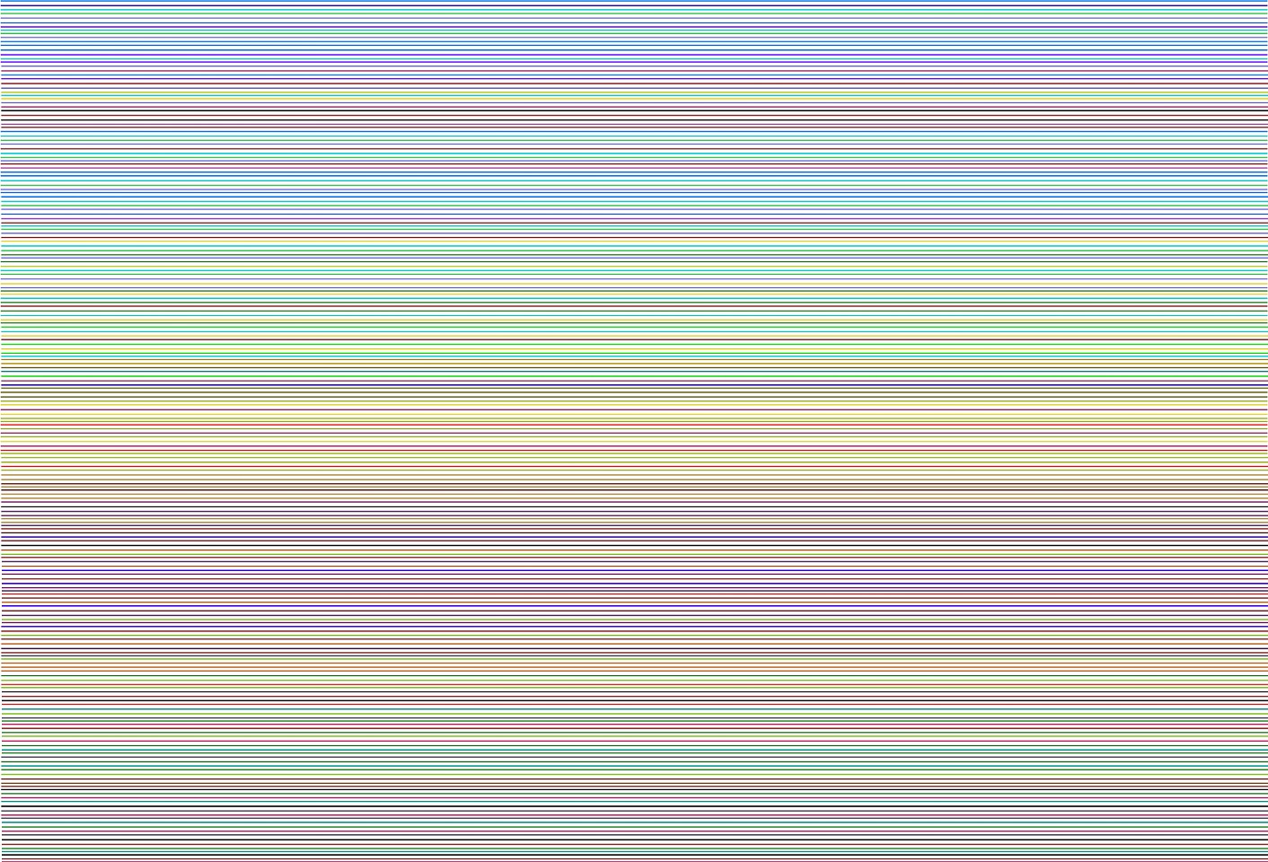 Dane Albert, Color Sticks #13, 2023
Enamel on aluminum (Concept) © Dane Albert, 48 x 72 in. (121.9 x 182.9 cm)
Series of colored lines and shapes in multiple configurations
DA.2023.sticks-013