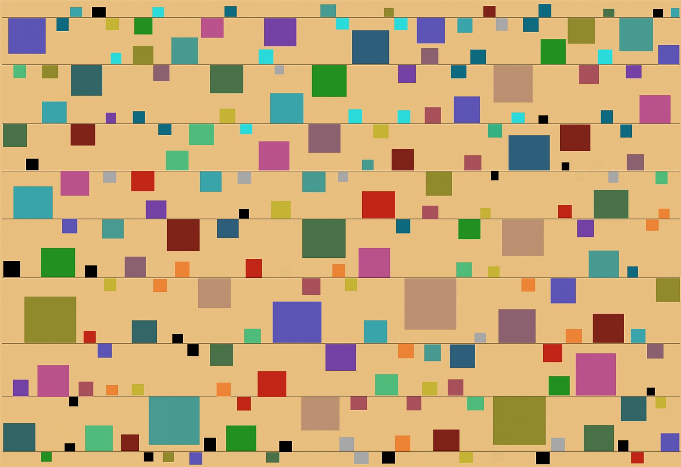 Dane Albert, Color Blocks #27 Dusk, 2023
Enamel on aluminum (Concept) © Dane Albert, 48 x 60 in. (121.9 x 152.4 cm)
Series of colored blocks in multiple configurations
DA.cb-2023-027-dusk