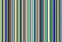 Dane Albert, Color Bars #13
2023, Enamel on aluminum (Concept)  © Dane Albert