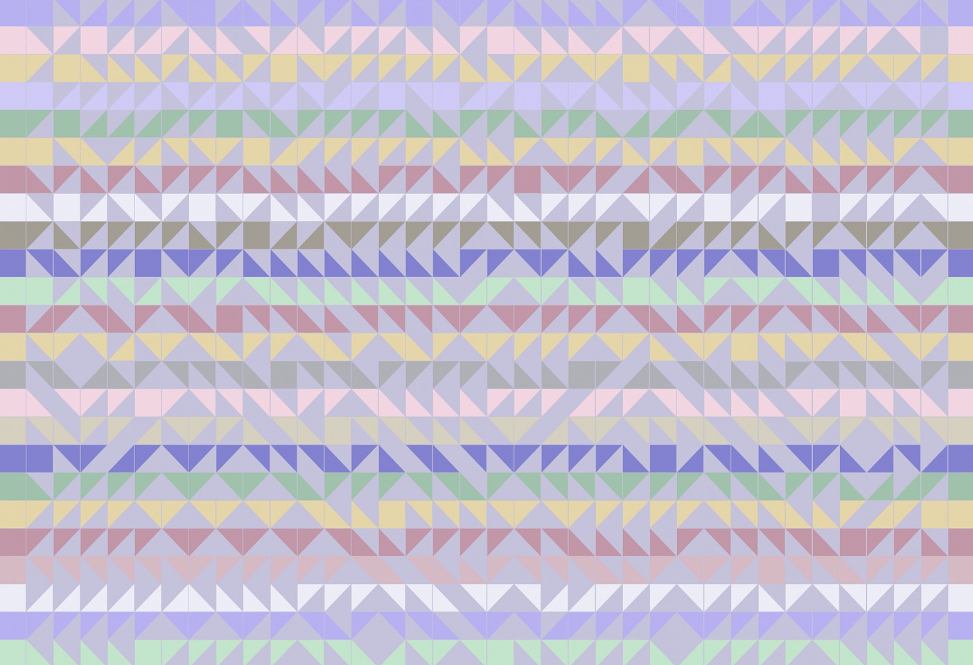 Dane Albert, Polygons #35 Dusk, 2024
Enamel on aluminum (Concept) © Dane Albert, 48 x 72 in. (121.9 x 182.9 cm)
Series of colored lines and shapes in multiple configurations
DA.2024.polygon-035-dusk