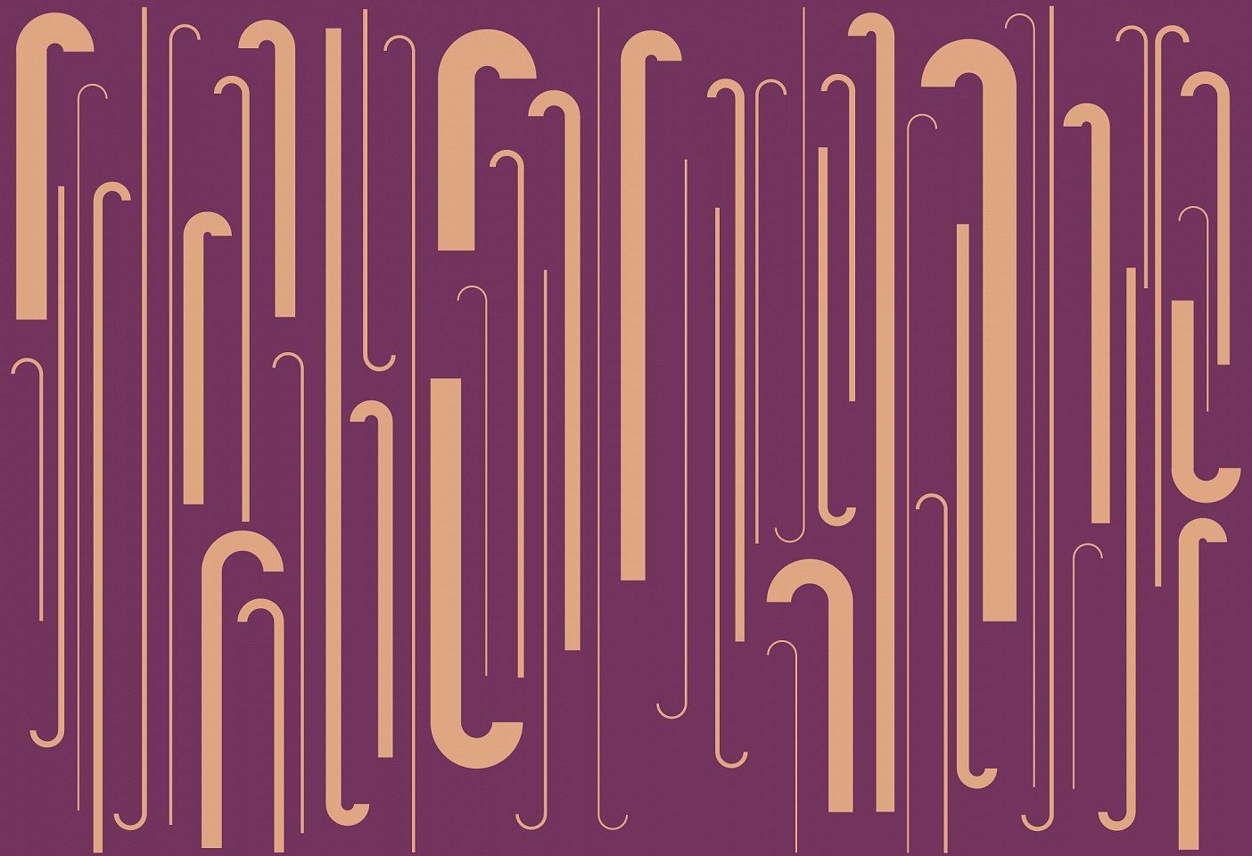 Dane Albert, Color Sticks #45 Night (mono), 2024
Enamel on aluminum (Concept) © Dane Albert, 48 x 72 in. (121.9 x 182.9 cm)
Series of colored lines and shapes in multiple configurations
DA.2024.sticks-045-night-mono
