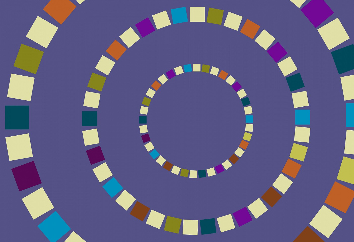 Dane Albert, Color Blocks #57 Night, 2024
Enamel on aluminum (Concept) © Dane Albert, 48 x 72 in. (121.9 x 182.9 cm)
Series of colored blocks in multiple configurations
DA.cb-2024-057-night