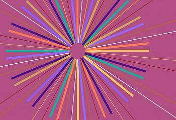 Dane Albert -&nbsp;Color Sticks #48 Dusk, 2024