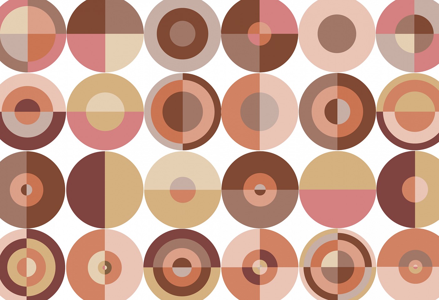 Dane Albert, Circles #77, 2024
Enamel on aluminum (Concept), 48 x 72 in. (121.9 x 182.9 cm)
Series of colored lines and shapes in multiple configurations
DA.2024-077