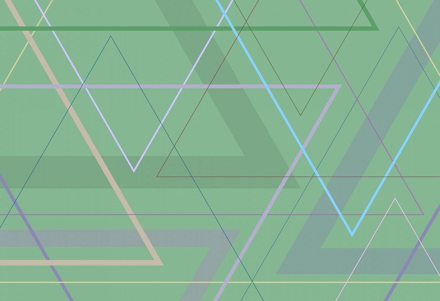 Dane Albert, Polygons #38 Dusk Lines, 2024
Enamel on aluminum (Concept), 48 x 72 in. (121.9 x 182.9 cm)
Series of colored lines and shapes in multiple configurations
DA.2024.polygon-038-dusk-lines