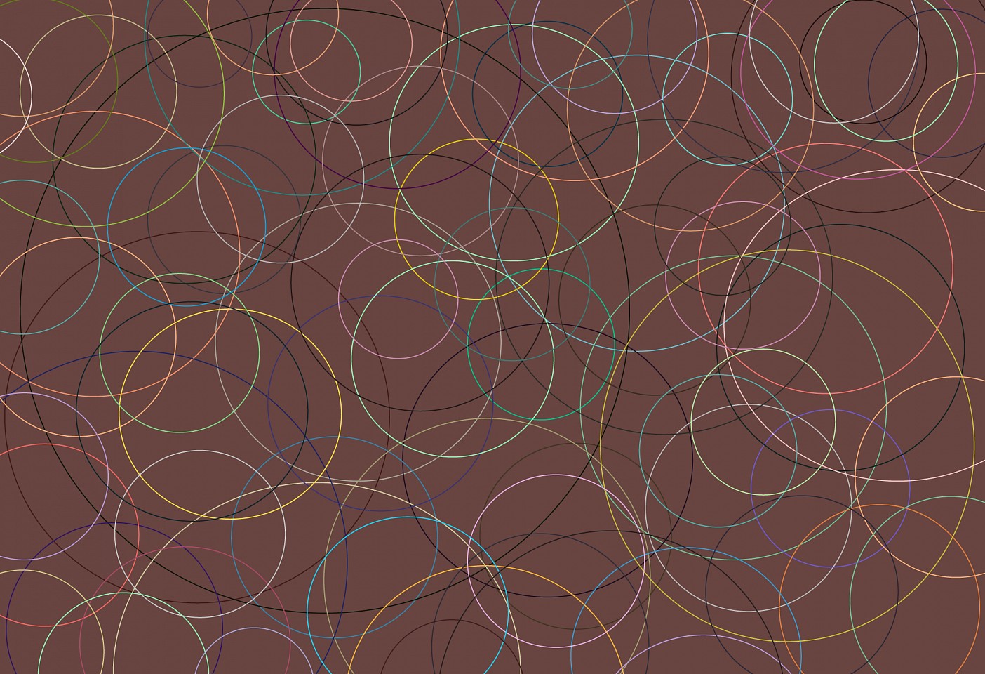 Dane Albert, Circles #78 Night Lines, 2024
Enamel on aluminum (Concept), 48 x 72 in. (121.9 x 182.9 cm)
Series of colored lines and shapes in multiple configurations
DA.2024-078-night-lines