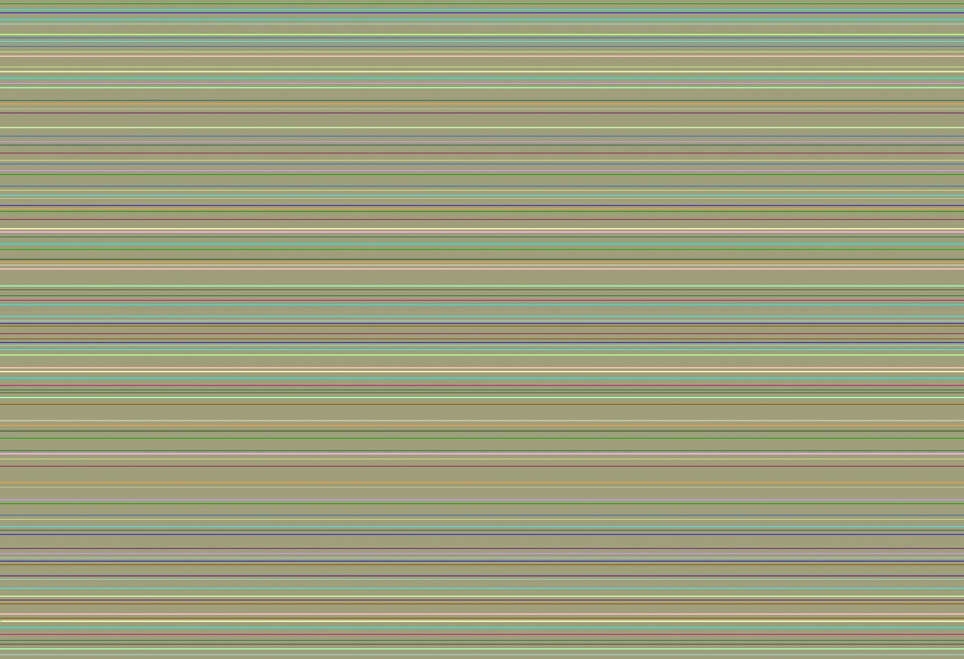 Dane Albert, Color Sticks #56 Dusk, 2024
Enamel on aluminum (Concept), 48 x 72 in. (121.9 x 182.9 cm)
Series of colored lines and shapes in multiple configurations
DA.2024.sticks-056-dusk