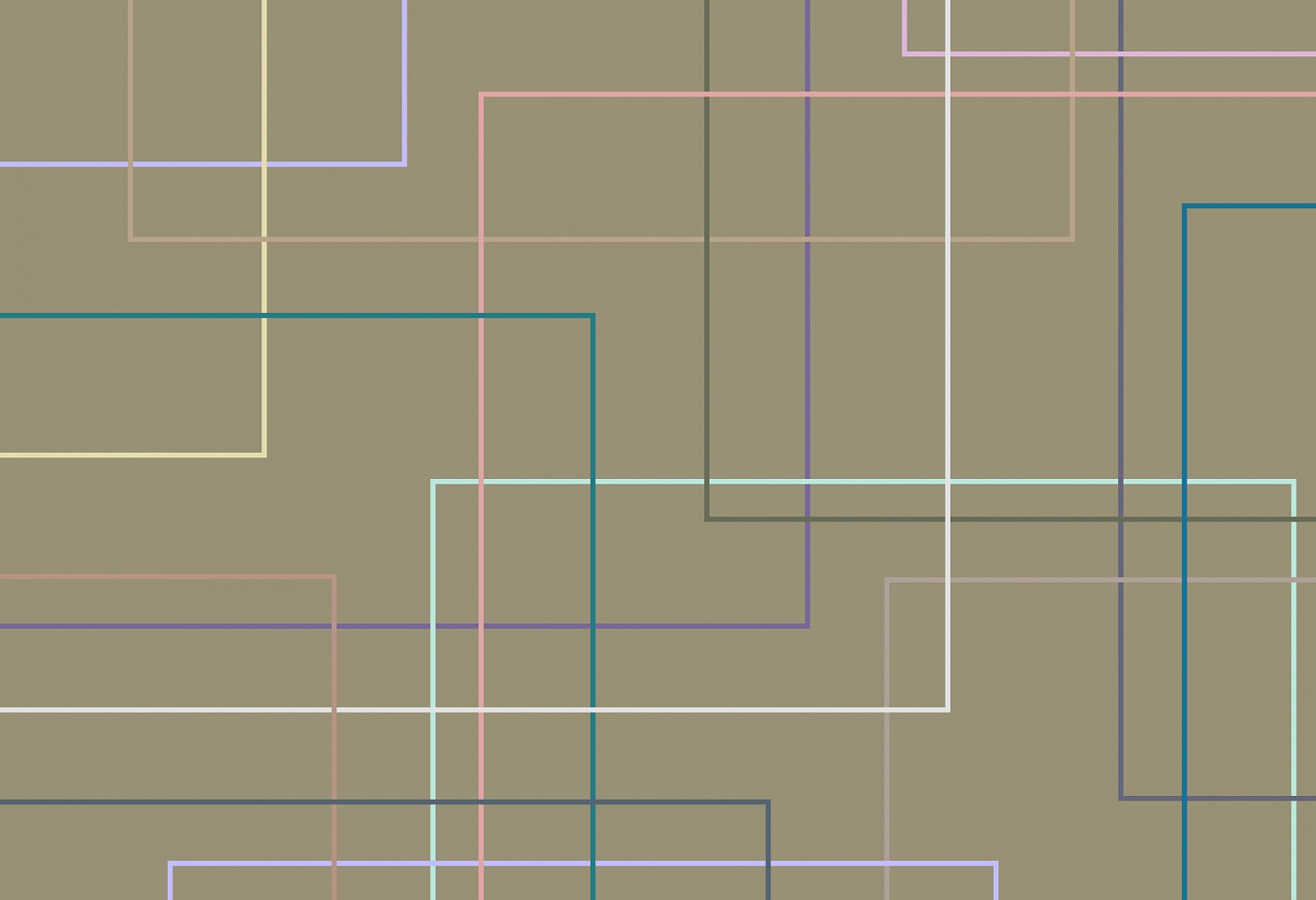 Dane Albert, Color Blocks #75 Dusk Lines, 2024
Enamel on aluminum (Concept), 48 x 72 in. (121.9 x 182.9 cm)
Series of colored blocks in multiple configurations
DA.cb-2024-075-dusk-lines