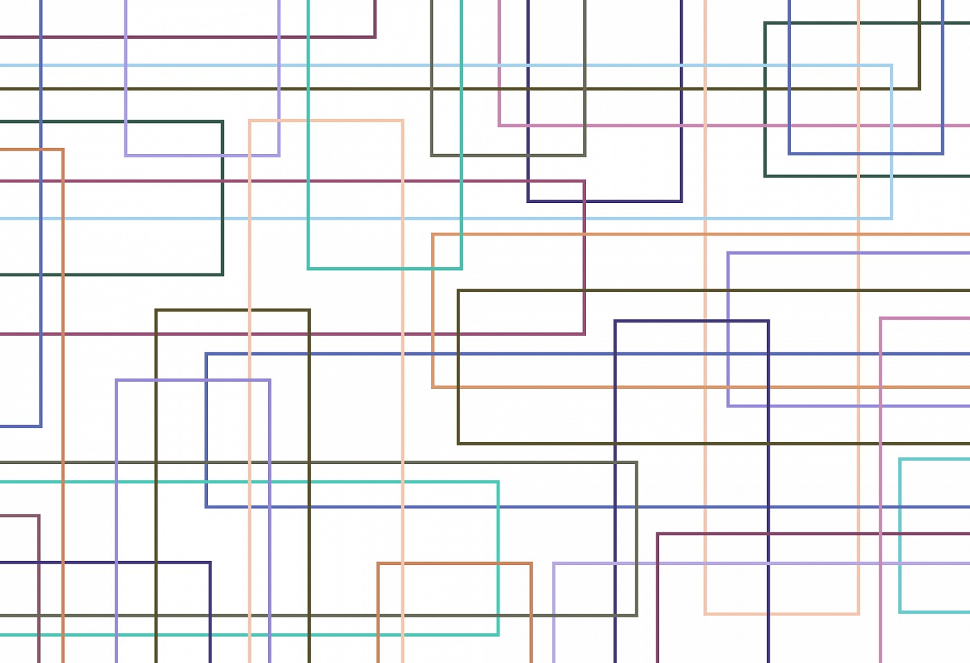 Dane Albert, Color Blocks #82 Day Lines, 2024
Enamel on aluminum (Concept), 48 x 72 in. (121.9 x 182.9 cm)
Series of colored blocks in multiple configurations
DA.cb-2024-082-day-lines