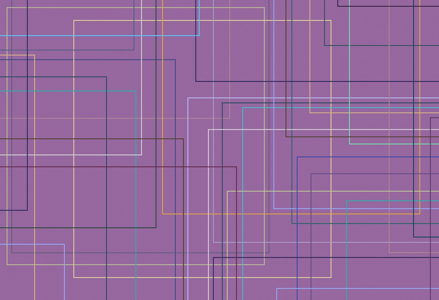 Dane Albert, Color Blocks #86 Dusk Lines, 2024
Enamel on aluminum (Concept), 48 x 72 in. (121.9 x 182.9 cm)
Series of colored blocks in multiple configurations
DA.cb-2024-086-dusk-lines