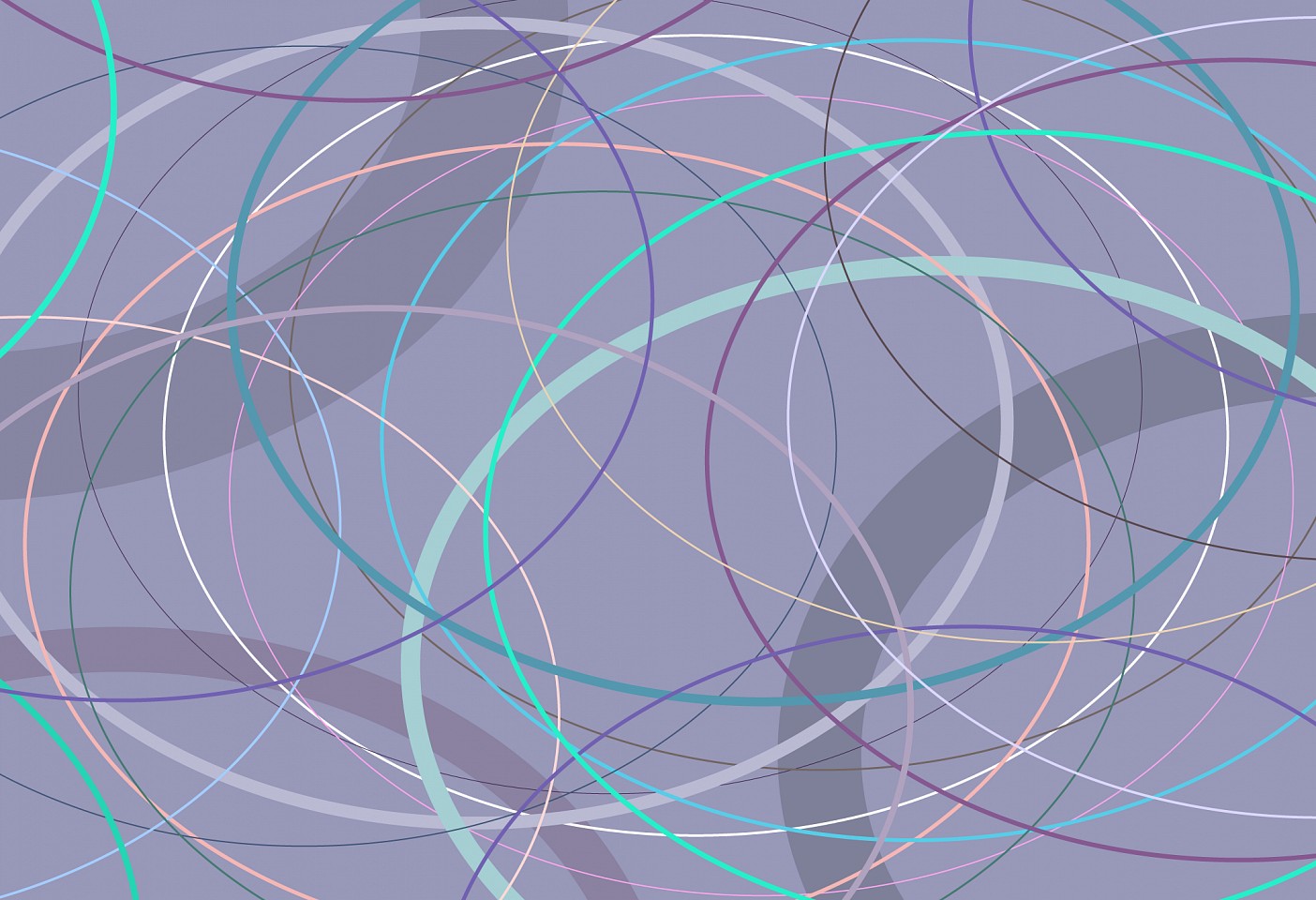 Dane Albert, Shapes #55 Dusk Lines 2, 2024
Enamel on aluminum (Concept), 48 x 72 in. (121.9 x 182.9 cm)
Series of colored lines and shapes in multiple configurations
DA.2024.shapes-055-dusk2-lines