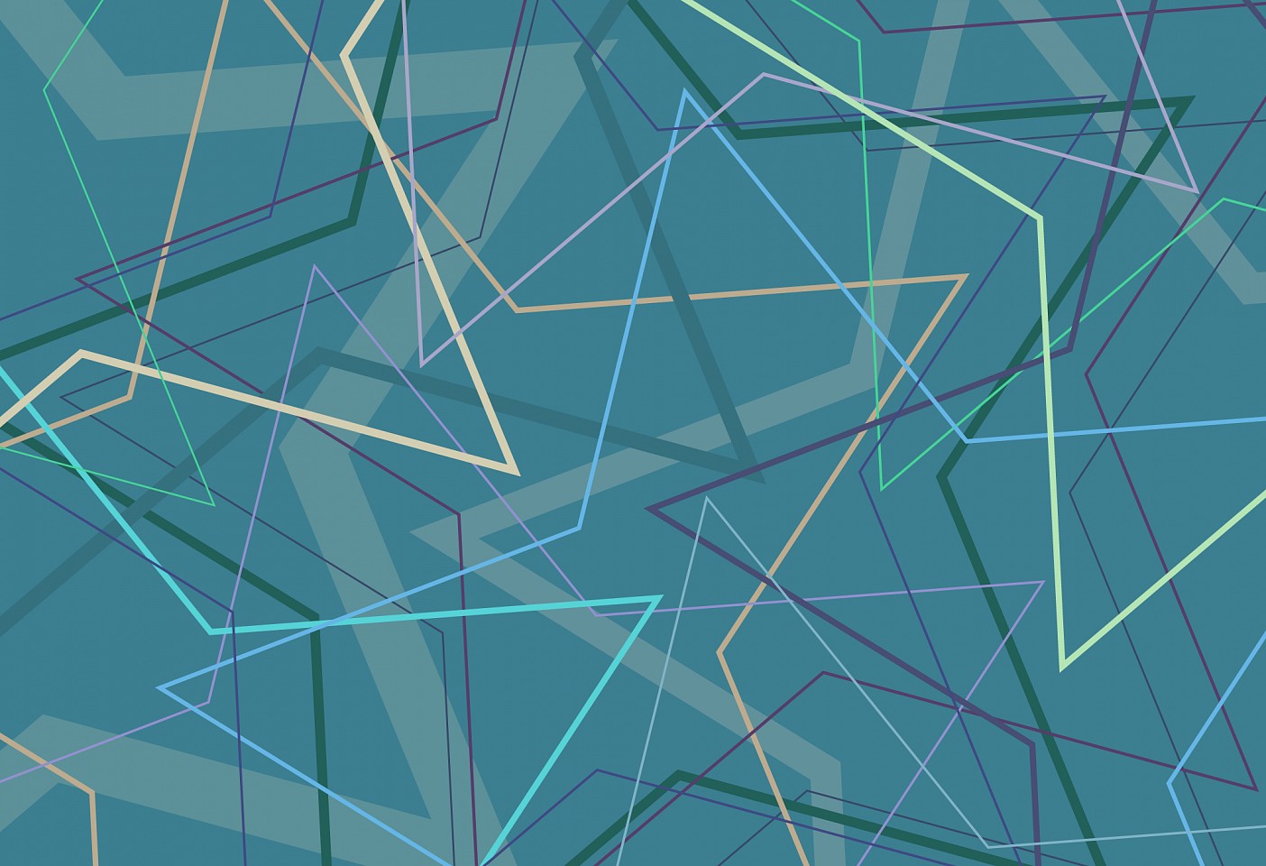 Dane Albert, Color Stars #13 Dusk Lines, 2024
Enamel on aluminum (Concept), 48 x 72 in. (121.9 x 182.9 cm)
Series of colored lines and shapes in multiple configurations
DA.2024.stars-013-dusk-lines