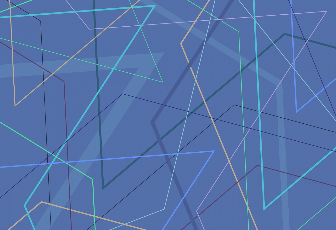 Dane Albert, Color Stars #15 Dusk Lines, 2024
Enamel on aluminum (Concept), 48 x 72 in. (121.9 x 182.9 cm)
Series of colored lines and shapes in multiple configurations
DA.2024.stars-015-dusk-lines