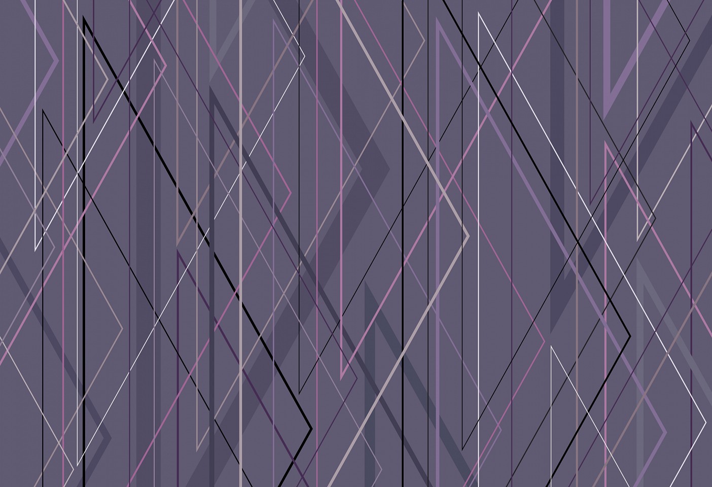 Dane Albert, Polygons #47 Night Lines 2 (mono), 2024
Enamel on aluminum (Concept), 48 x 72 in. (121.9 x 182.9 cm)
Series of colored lines and shapes in multiple configurations
DA.2024.polygon-047-night2-mono-lines