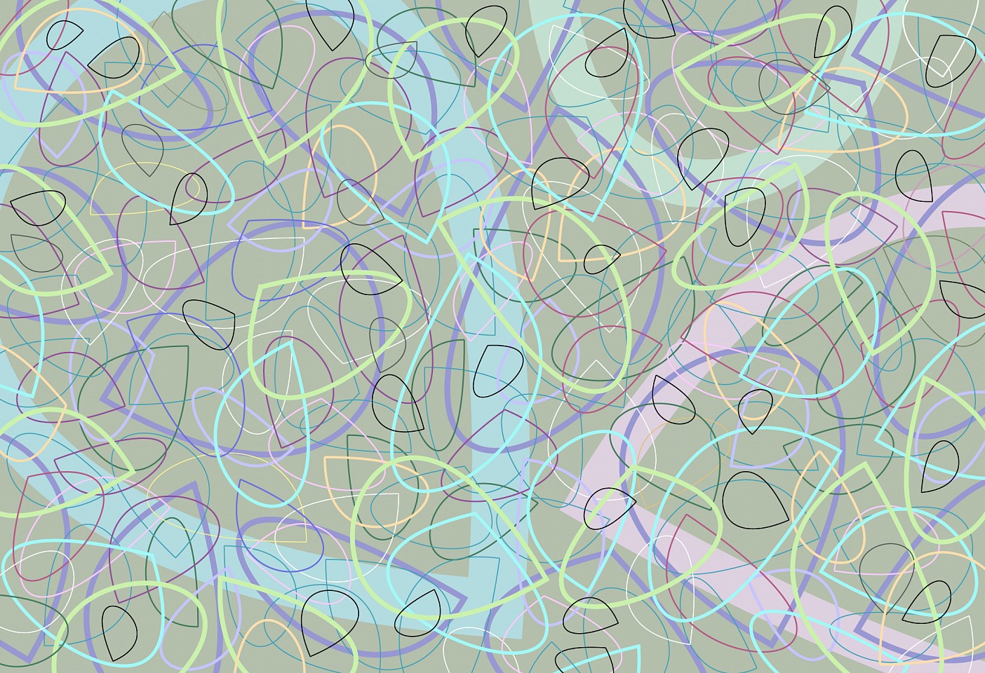 Dane Albert, Arcs #34 Dusk, 2025
Enamel on aluminum (Concept), 48 x 72 in. (121.9 x 182.9 cm)
Series of colored lines and shapes in multiple configurations
DA.2025.arcs-034-dusk